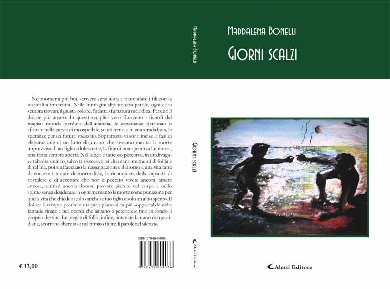 copertina del libro di poesie Giorni Scalzi
